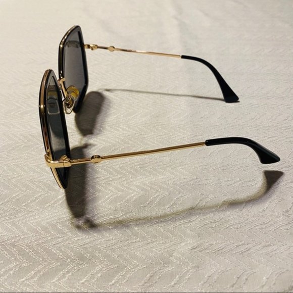 New Arrival! Oversized Hexagon Fashion Sunglasses - Picture 6 of 7